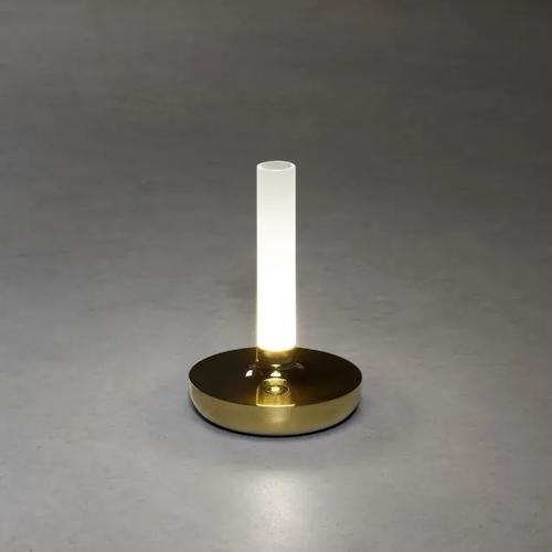 Biarritz Bordlampe USB 3.7V IP54 Guld Konstsmide
