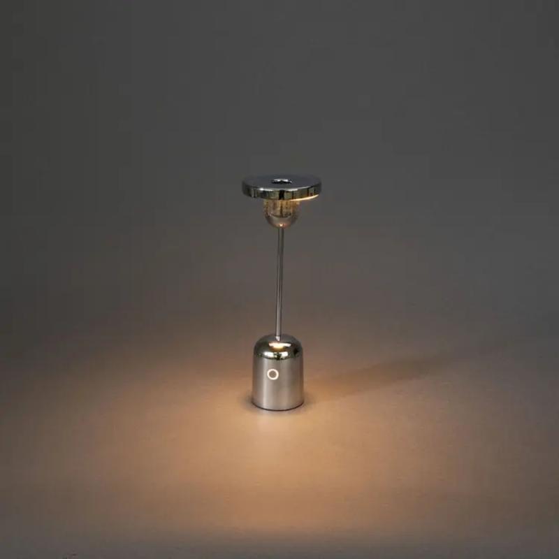Cassis Bordslampa USB 3,7V IP54 Silver Konstsmide