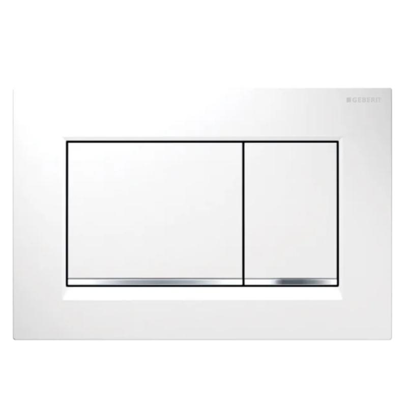 Spolplatta Sigma30 dubbelspolning blank krom