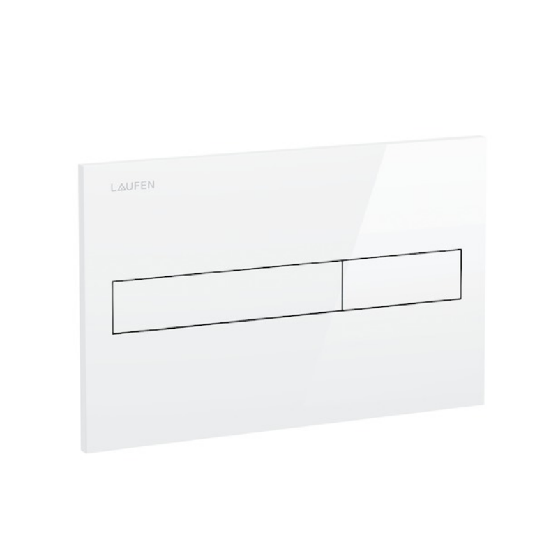 Laufen Spolplatta AW1 Dubbelspolning (Vit)