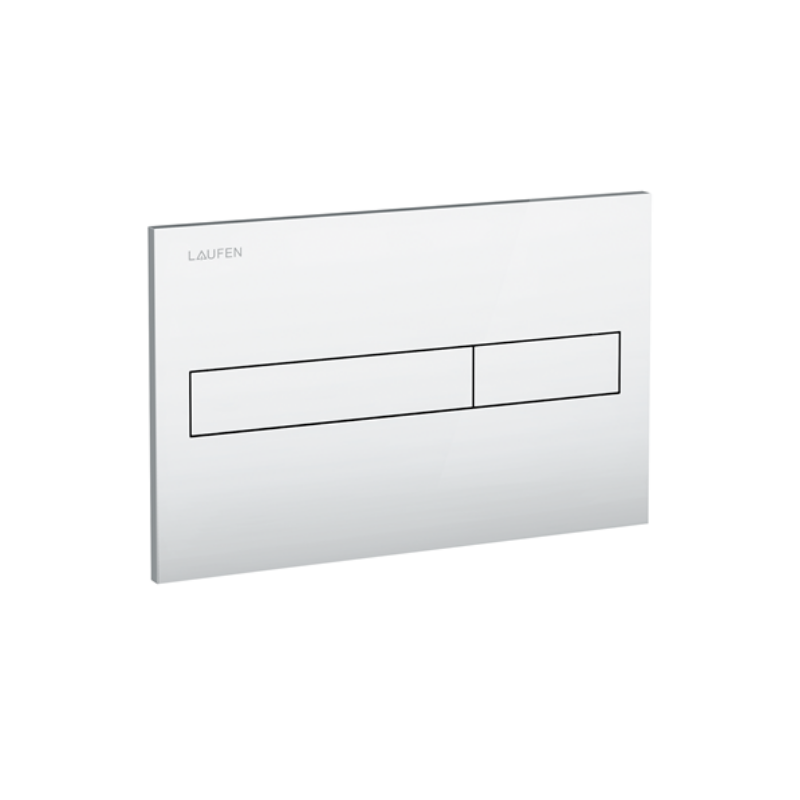 Laufen Spolplatta AW1 Dubbelspolning (Krom matt)