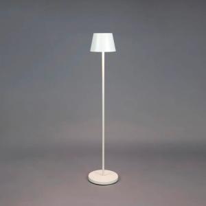 Pomezia M Golvlampa USB 3,7V 2200K-2700K IP54 Vit Konstsmide