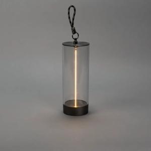 Edison S Bordlampe USB 3.7V 2700K IP54 Mørkegrå Konstsmide