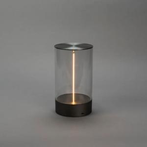 Edison M Bordlampe USB 3.7V 2700K IP54 Mørkegrå Konstsmide