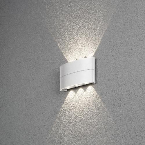 Chieri Væglampe LED 8W 230V IP54 Hvid Konstsmide