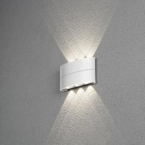 Chieri Vägglykta 8W LED Vit, Konstsmide