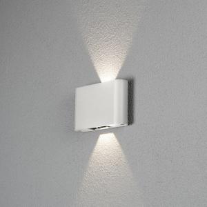 Chieri Vägglykta 2x6W LED Vit, Konstsmide