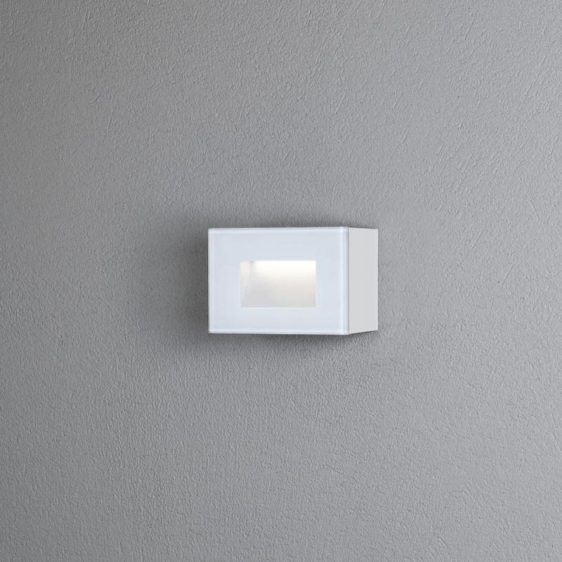 Chieri Vägglykta LED 4W 230-240V IP54 Vit Konstsmide