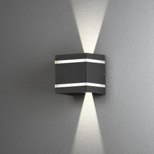 Cremona Wall Light LED M.Gray, Konstsmide