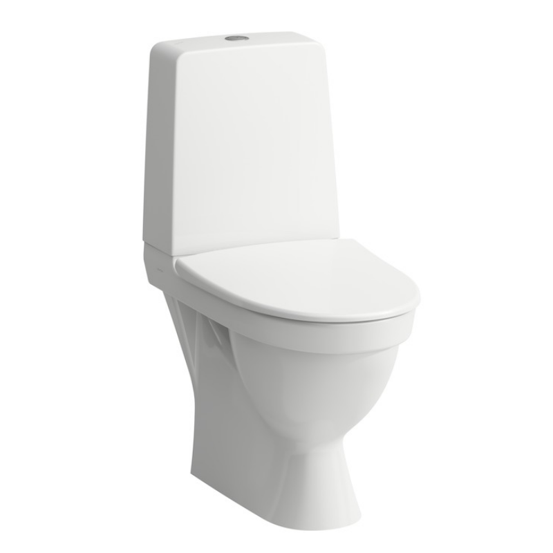 Laufen WC-stol Kompas Rimless Dolt P-lås Limning