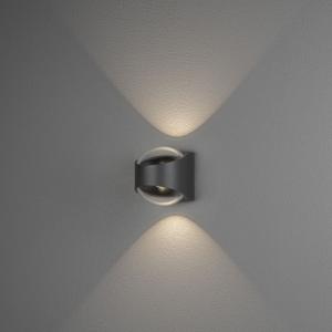 Bitonto Wall, Up/Down Mgray LED, Konstsmide