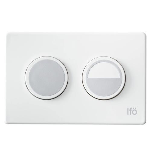 Ifö Sign Tryckknapp till inbyggnadscistern, Pneumatisk