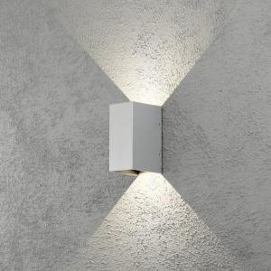 Cremona Væglampe 2x3W LED 230-240V IP54 Grå Konstsmide