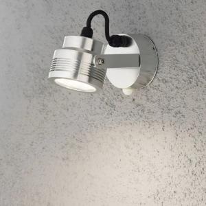 Monza Væglampe, 6W LED, Anodiseret, IP54, Konstsmide
