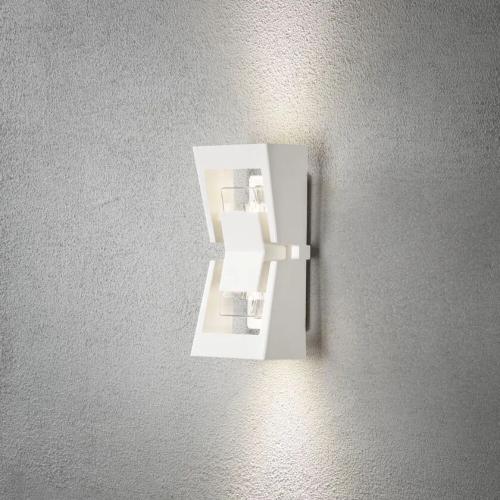 Potenza Væglampe GU10 230-240V IP54 Hvid Konstsmide