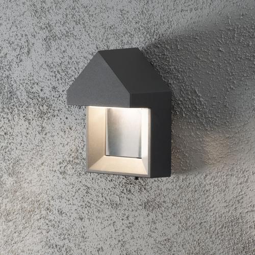 Cosenza Væglampe LED 5W 230-240V IP54 Mørkegrå Konstsmide