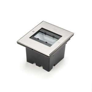 Markspot 230V 9W LED, IP65, Rustfrit Stål, Konstsmide