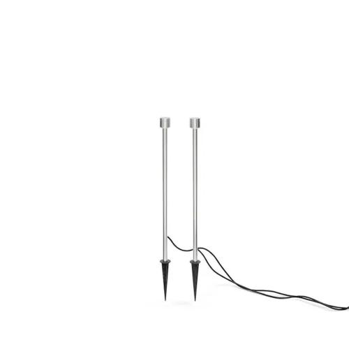 Monza Dekorativ Belysning 77,5cm 2x3W 12V IP44 Sort 2stk Konstsmide