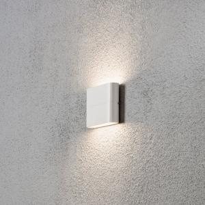 Chieri Vägglykta 2x3W LED, Vit, IP54, Konstsmide