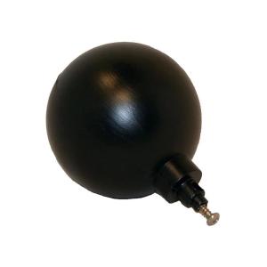 Float Ball Made Of PVC Black Ezze