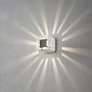 Pescara Wall Light Square 3W White, Konstsmide