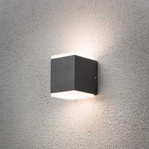 Monza Wall Light, 2x6W LED, Konstsmide