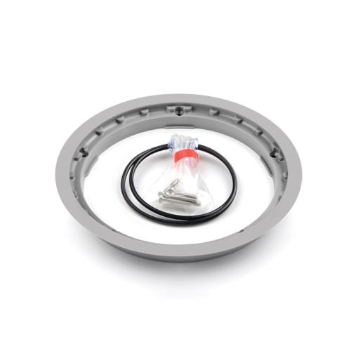 Klämring I Grå Plast Med Skruvar, Jafo