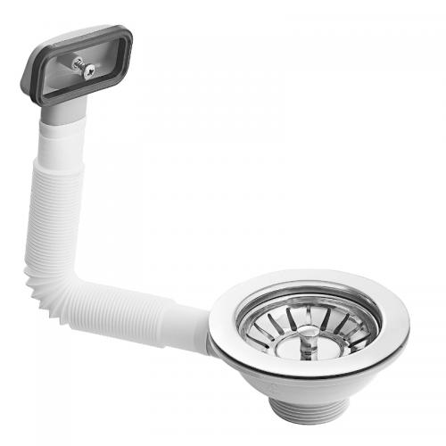 Contura Square Bräddavloppssats m Korgventil