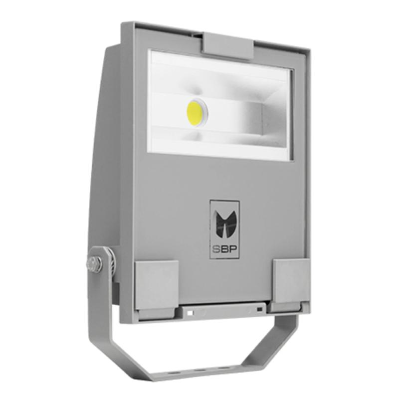 Strålkastare Guell 1 Symmetrisk 40W 220-240V 3601lm 4000K IP66 Grå Scan Interlight
