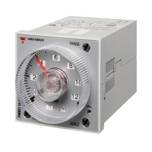 Time Relay Multifunction Panel 48x48mm 8A 12-40VAC/DC IP50 Carlo Gavazzi