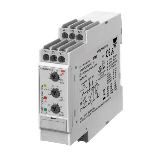 Spændingsrelæ 0,1-10V Din 24-48VAC/DC Carlo Gavazzi