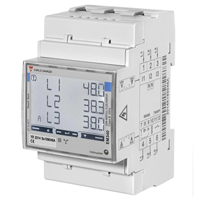 Energimätare M-Bus 3-Fas 5A 400V IP51 Carlo Gavazzi