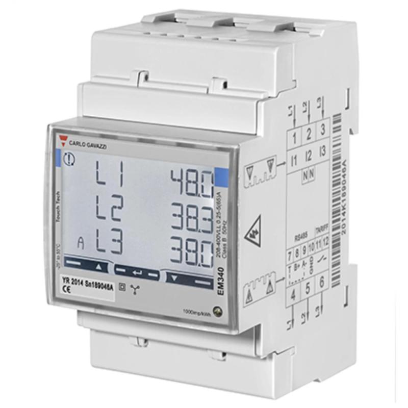 Energimätare 3-Fas 65A 400V IP51 Carlo Gavazzi