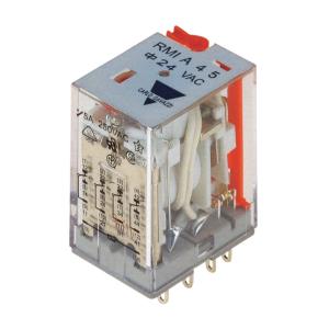 Industrielt Relæ Midi 4-Polet 5A 20,7-26,4VDC IP40 20stk Carlo Gavazzi