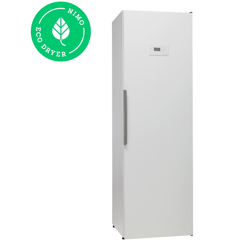 Torkskåp ECO Dryer 2.0 HP BOD Vit Nimo (Vit/Höger)