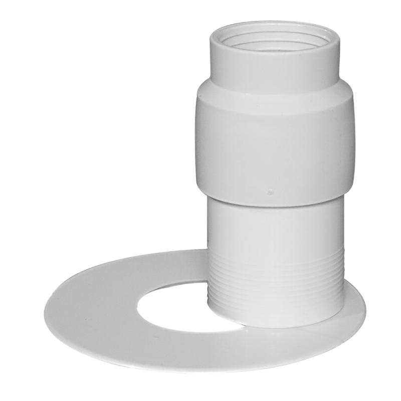Golvvattenlås 40x50mm Vit Faluplast 45800