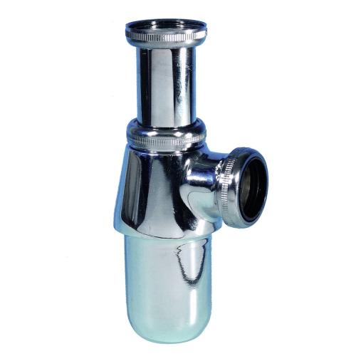 Pungvattenlås G32xØ40 förkromad mässing