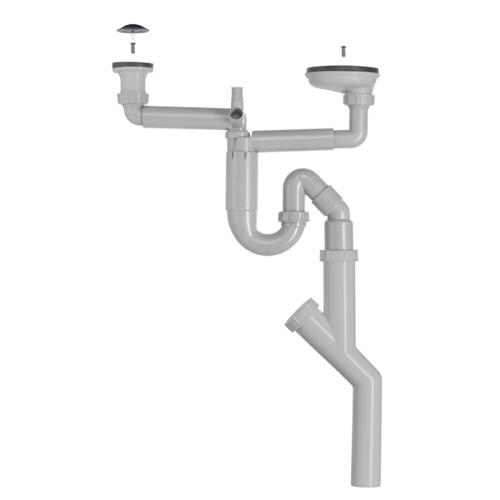 Contura Pro Vattenlås dubbellåda stucken sil