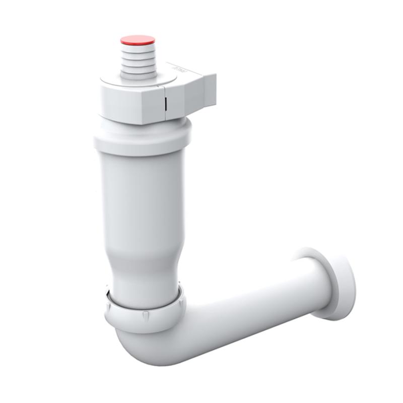 Tvättmaskinsavlopp vägg 40mm Faluplast 71760