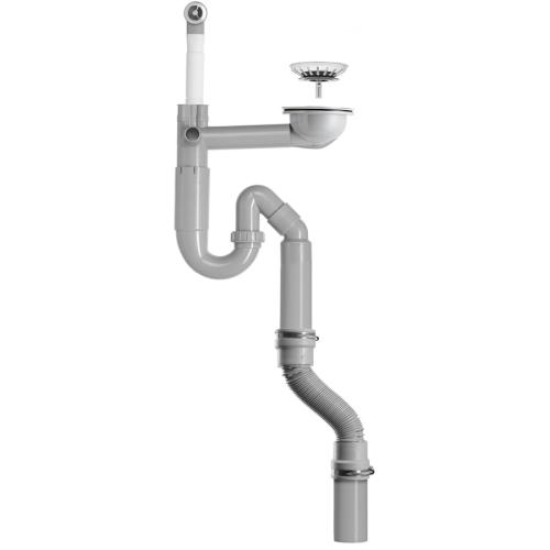 Vattenlås enkellåda Stretchslang, Contura Pro