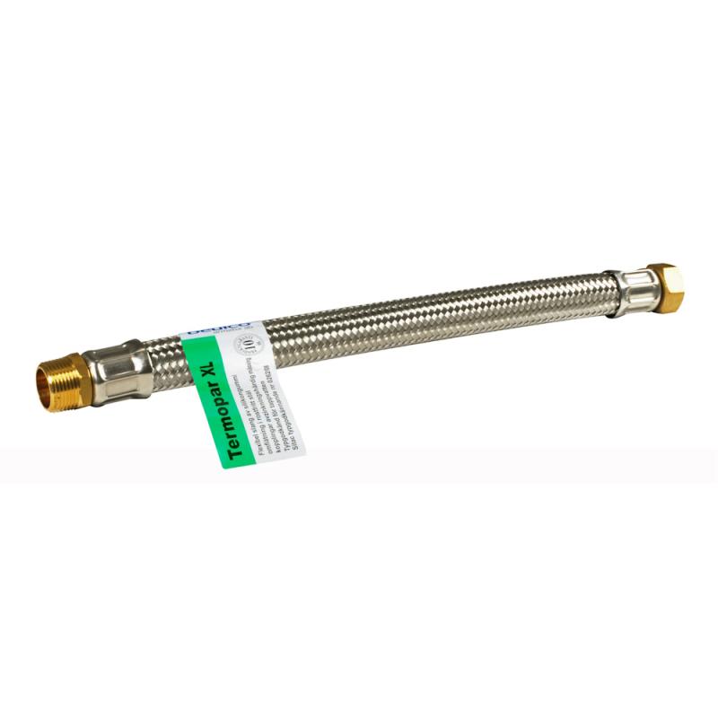 Anslutningsslang Termopar XL Rak IG20xUG20 Rostfritt Stål Beulco 400-1000 mm (1000 mm)