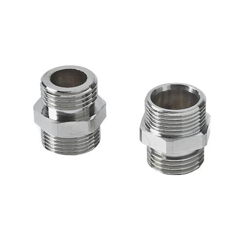 Overgangsnippel M34x1,5xG15 Med Sekskant, Krom, 2stk, TRIO PERFEKTA