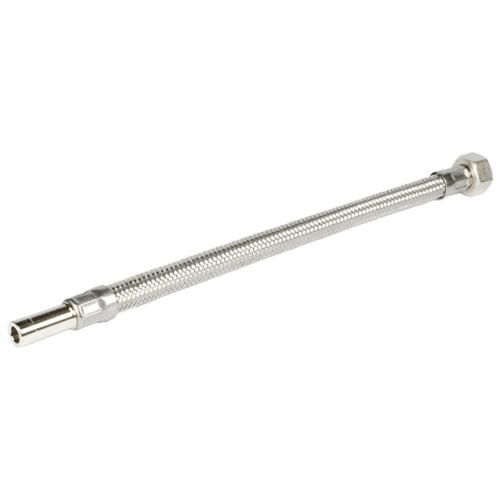 Tilslutningsslange Lige G15x12mm Rustfri Beulco