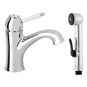 Damixa Tradition Basin Mixer With Side Shower Chrome