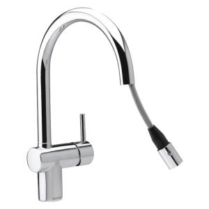 Damixa Osier Kitchen Faucet C-Pip/Pul Chrome