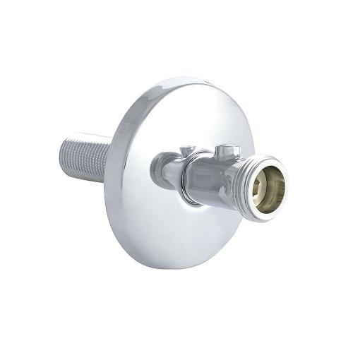 Tilslutningskobling Med Nedlukning G15xG20, Udvendigt Gevind, Chrom, TRIO PERFEKTA