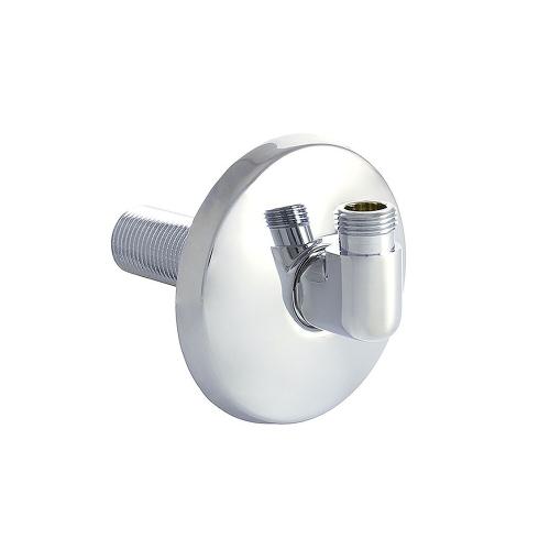 Tilslutningskobling Med Vinkel G15xG10, Udvendigt Gevind, Chrom, TRIO PERFEKTA