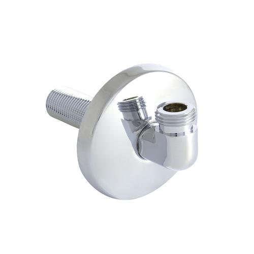 Tilslutningskobling Med Vinkel G15xG15, Udvendigt Gevind, Chrom, TRIO PERFEKTA