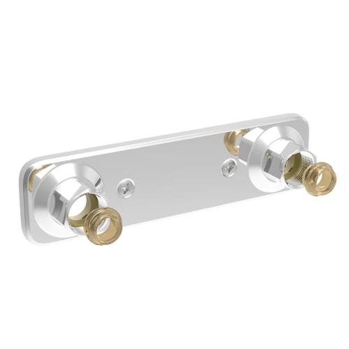 Blanderbeslag V6 CU 160mm CC Dy12,15mm Chrom Vatette