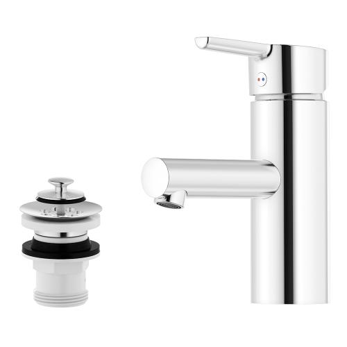 Mora MMIX II Tvättställsblandare Med Silpluggsventil G3/8 Krom